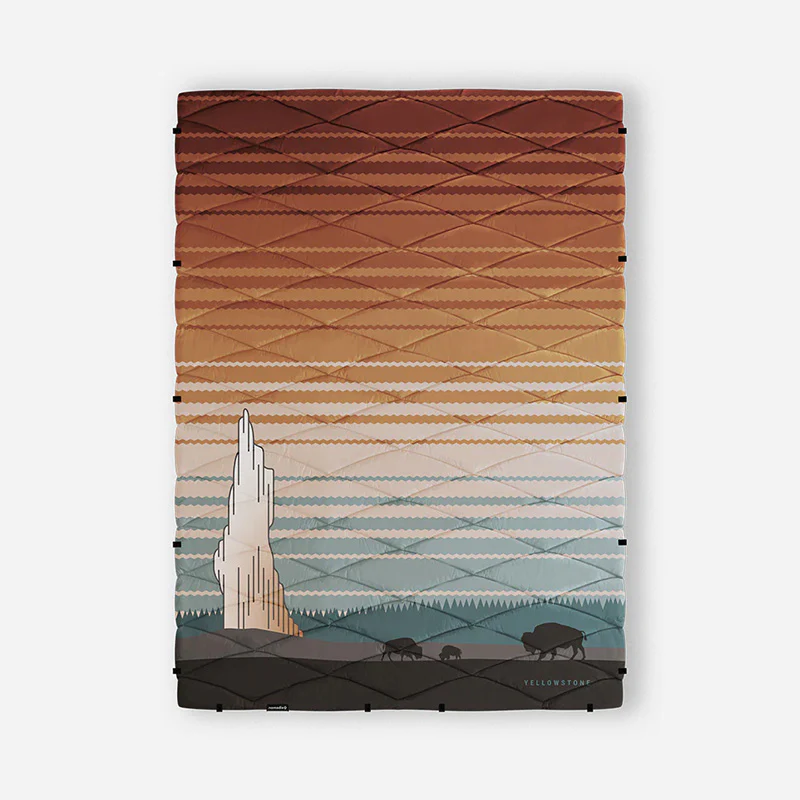 Puffer Blanket: Yellowstone